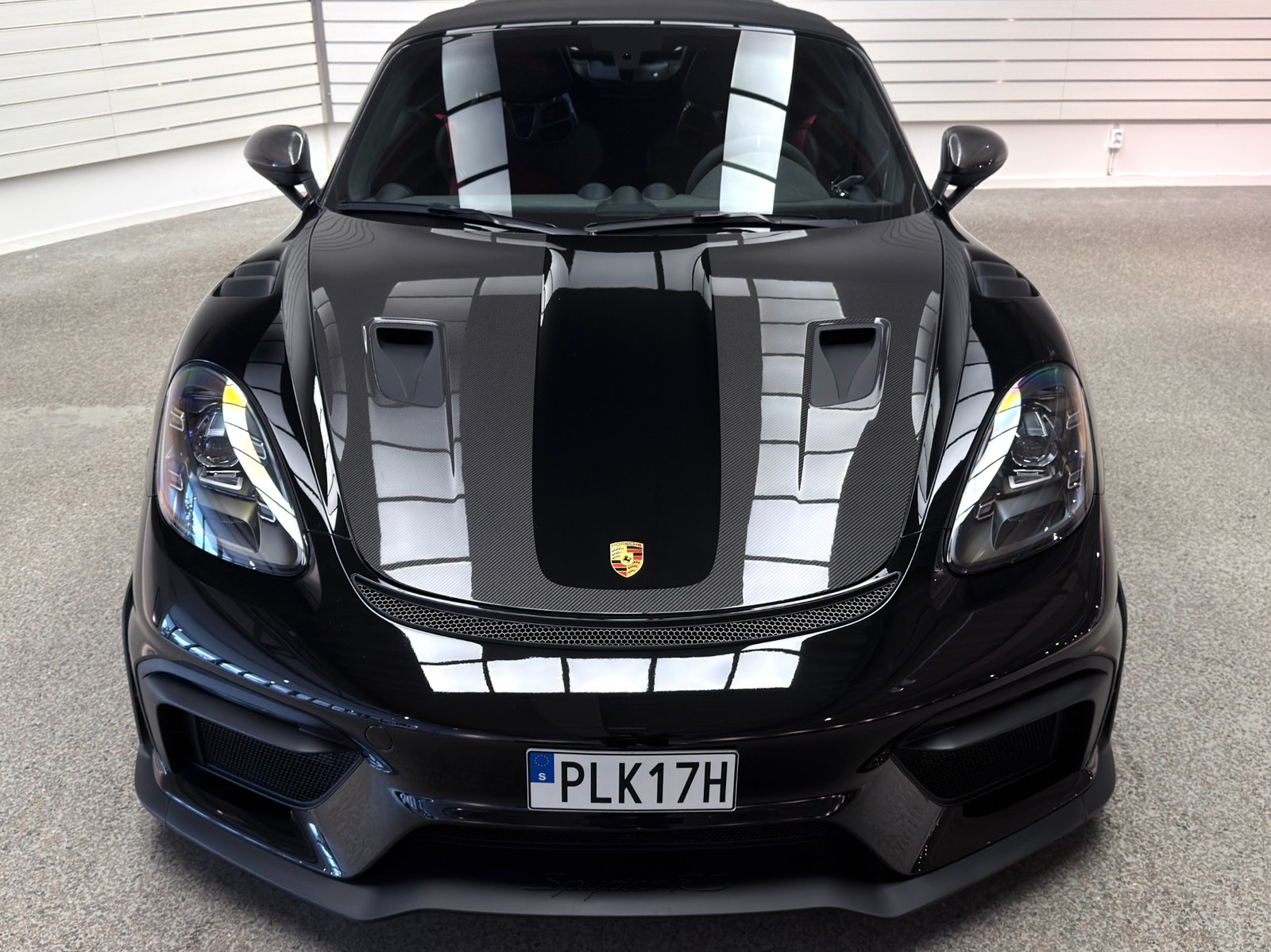 Porsche 718 Spyder RS 500hk | Weissach-paket | Se utrustning! 2024 - miniatyr 11