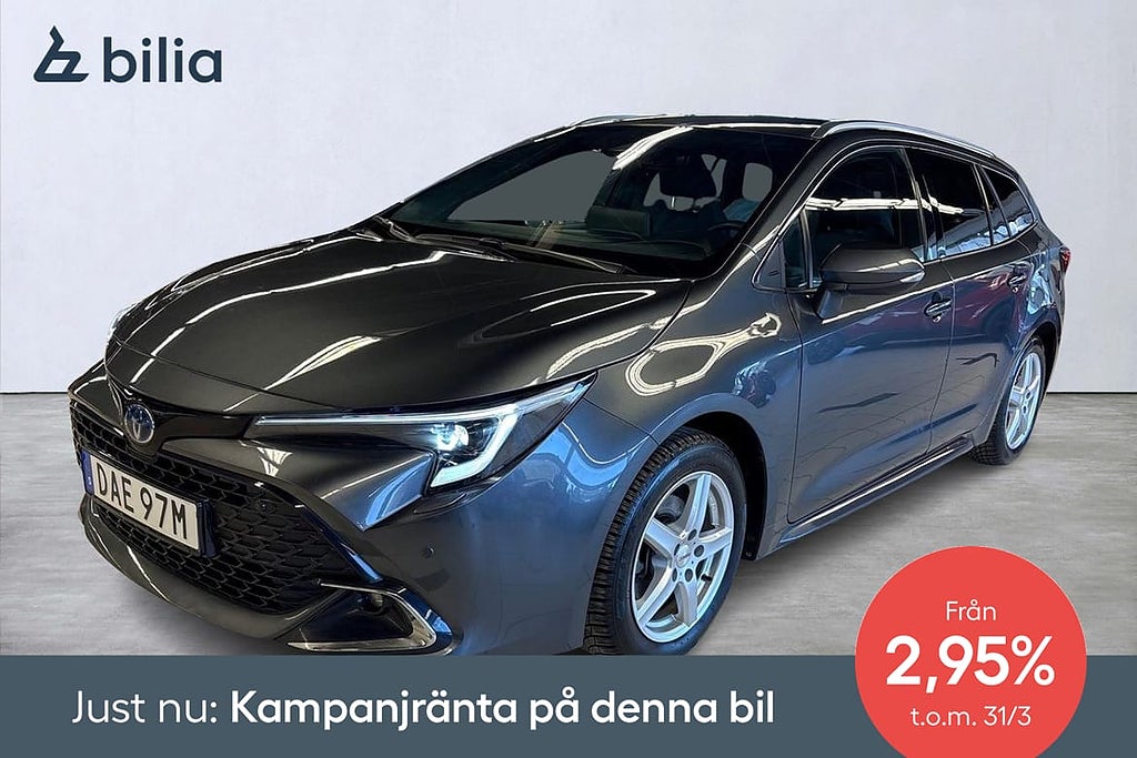 Toyota Corolla Touring Sports Hybrid 1,8 STYLE PLUSPKT V-HJUL 2.95% Ränta
