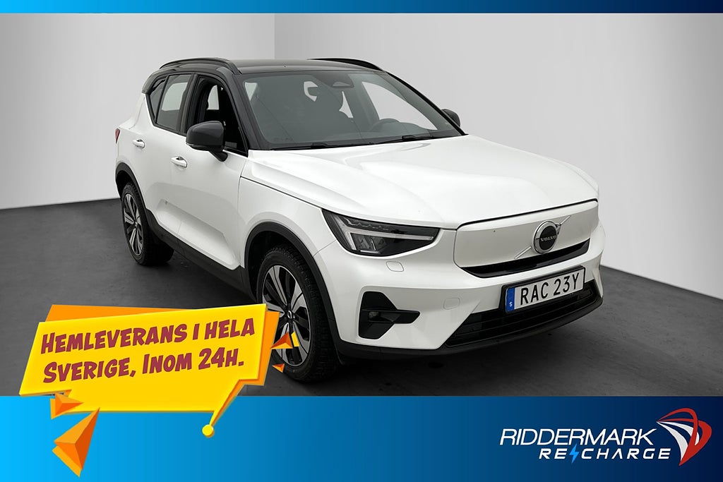 Volvo XC40 Recharge Single Motor Plus Värmare Kamera CarPlay