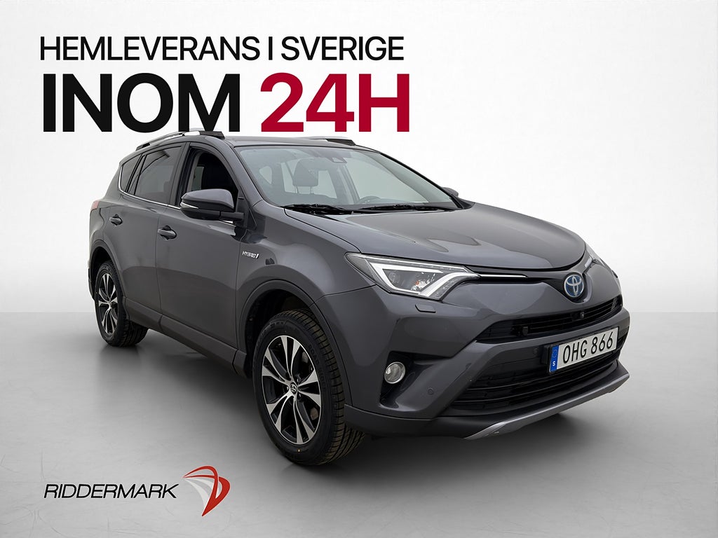 Toyota RAV4 Hybrid AWD 197hk Executive JBL M&K-Värm 360 Drag