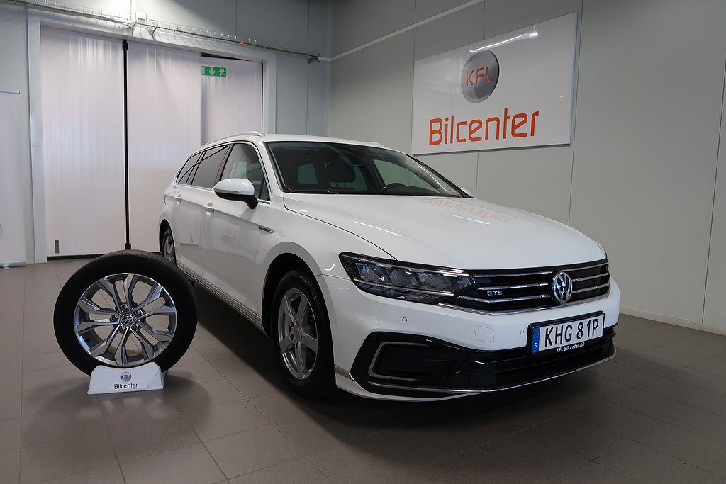 Volkswagen Passat GTE 1.4 Drag-Navi-Skinn-Värmare-Kamera-SoV