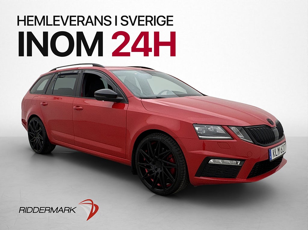 Skoda Octavia RS TSI 245hk Premium Canton Värm Kamera Navi