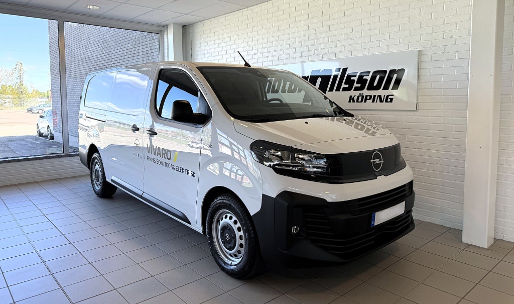 Opel Vivaro-e L3 Värmepump Batteri 75kWh 350km WLTP