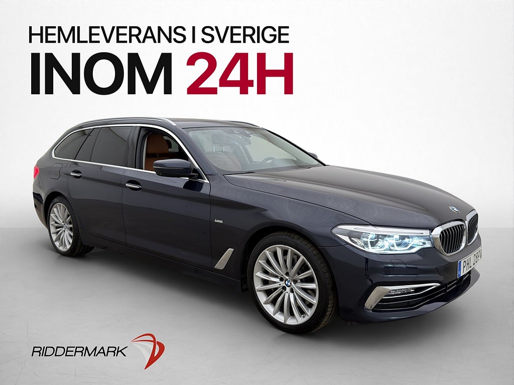 BMW 530 xDrive 265hk Luxury Line Pano Drag 360° HUD Skinn