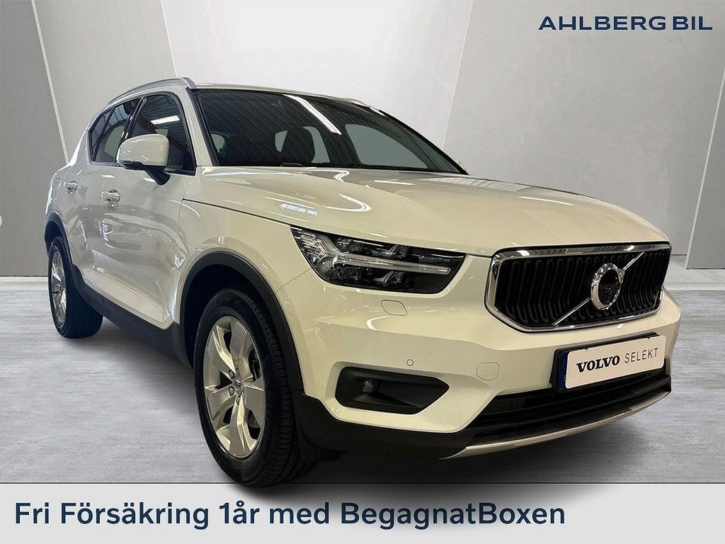 Volvo XC40 B4 FWD Bensin Momentum Advanced SE, Förarstöd, Förarstol Elmanöv