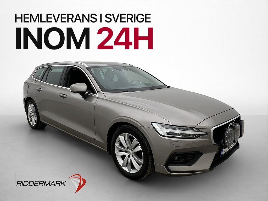 Volvo V60 Polestar Optimering D4 AWD D-Värm B-Kam Drag Skinn