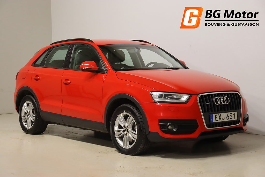 Audi Q3 2.0 TDI 140HK Quattro P-sensorer/Farthållare/BT