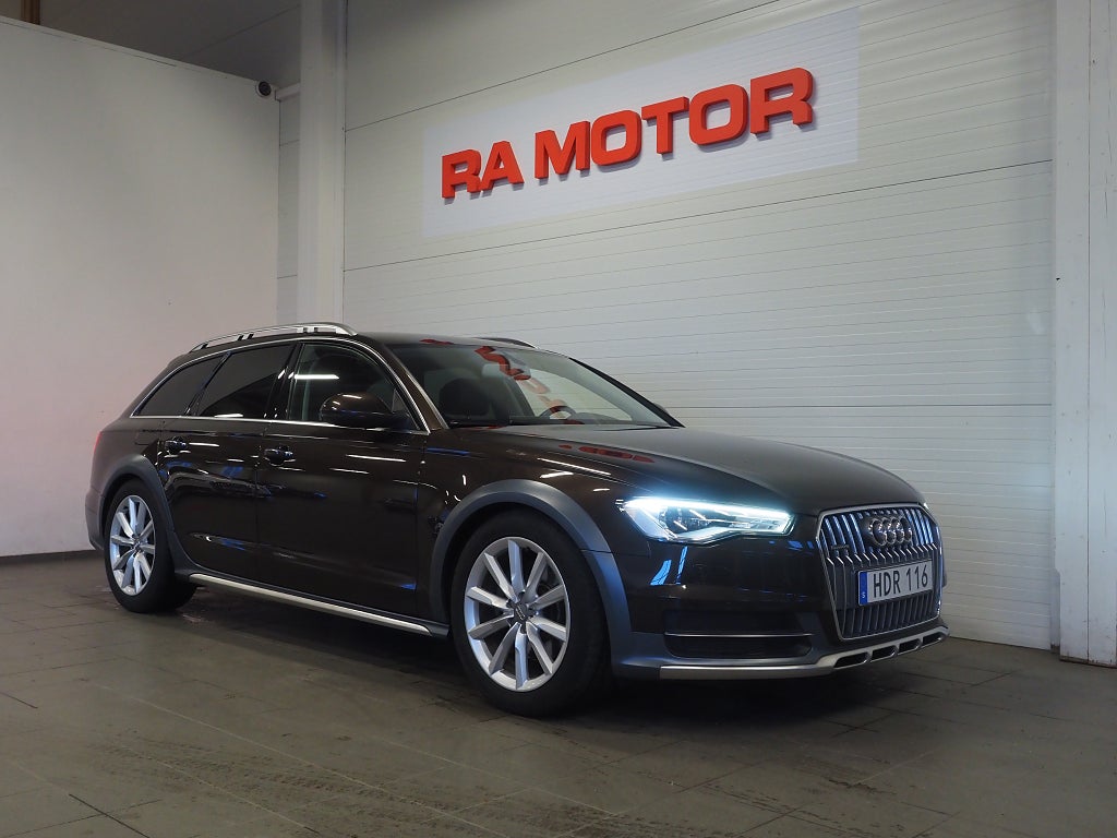 Audi A6 3.0 TDI V6 Quattro S Tronic Drag B-Kamera Luftfjädring 2016