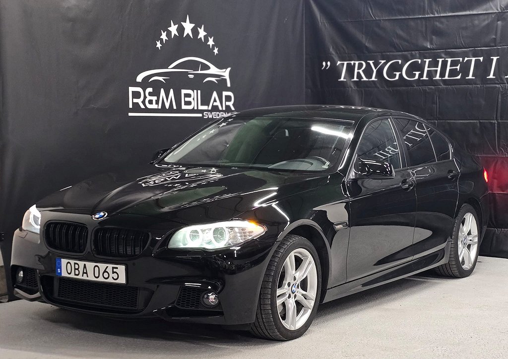 BMW 535 xDrive, M-sport, 313HK, Fram/Back-sens, Blå-Tand!!!