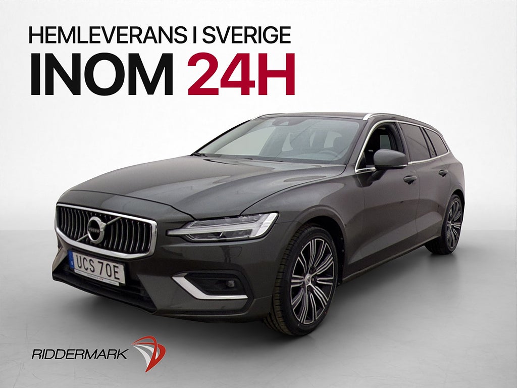 Volvo V60 B4 Inscription Skinn H/K Drag Kamera BLIS Värmare
