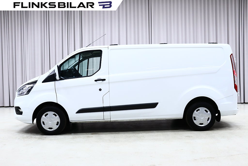 Ford transit Custom 130HK L2|Inredd|Drag|Värmare|Leasebar