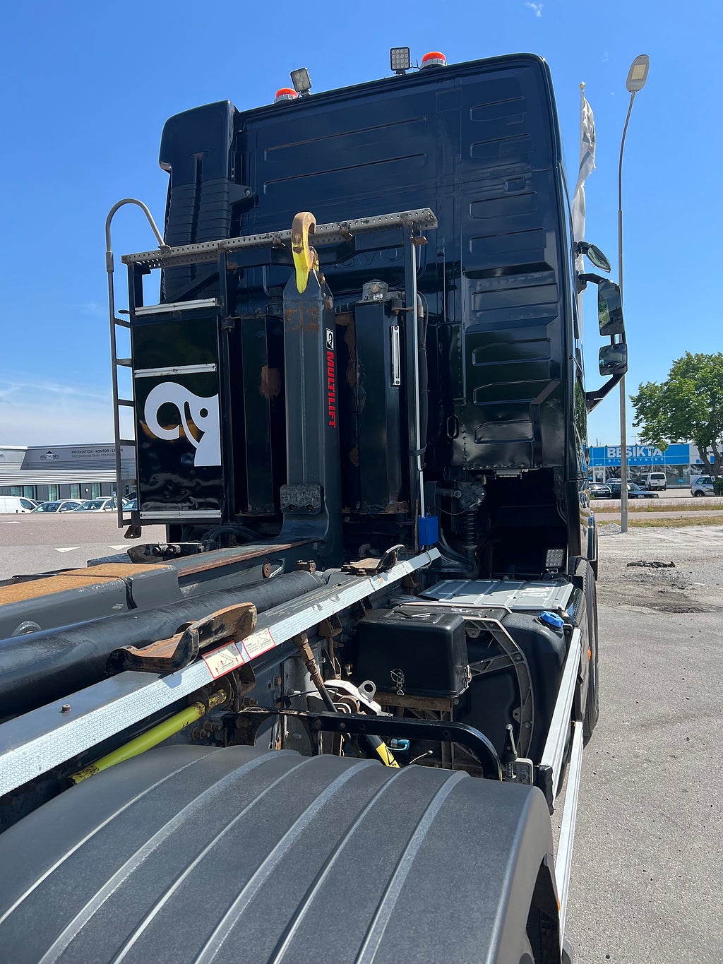 Volvo FH13 500 8x4*4 Tridem Lastväxlare Fullt Plogutrustad