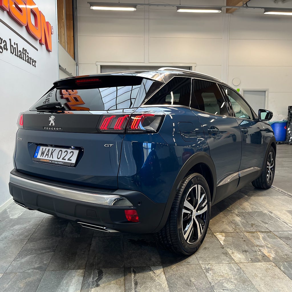 Peugeot 3008 1.2 PureTech 131hk GT Adaptiv F-hållare Navi KameraMOMS