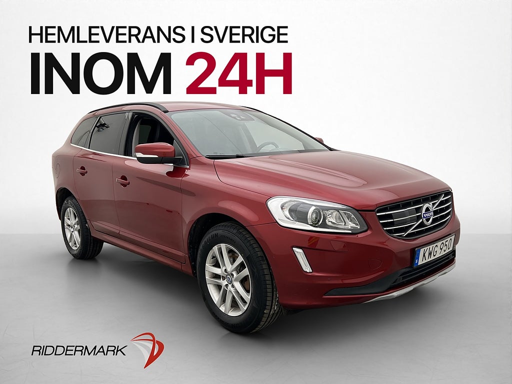Volvo XC60 D4 AWD Momentum Värmare Kamera Navi Dragkrok