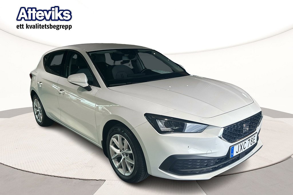 Seat Leon 1.0 eTSI DSG, 110hk *Drag/Apple CarPlay*