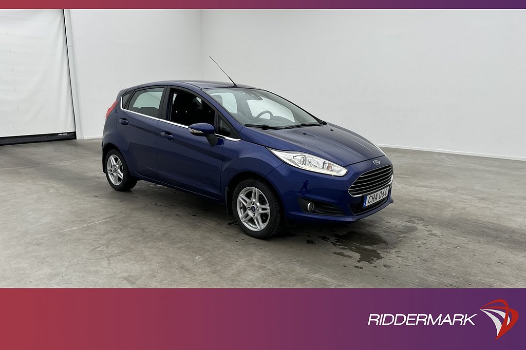 Ford Fiesta EcoBoost 100hk Titanium Farthållare 0,37l/Mil