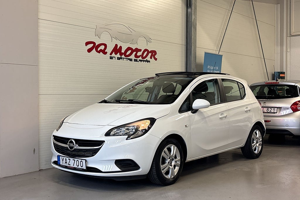 Opel Corsa 5-dörrar 1.4 Enjoy Euro 6 /Pano/Nybes/