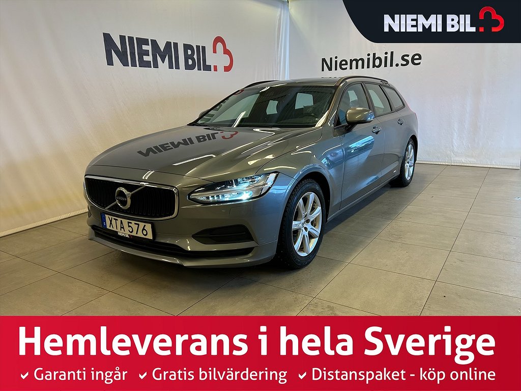 Volvo V90 D3 AWD Business Kinetic S&V-däck/Drag/Psens/M-värm