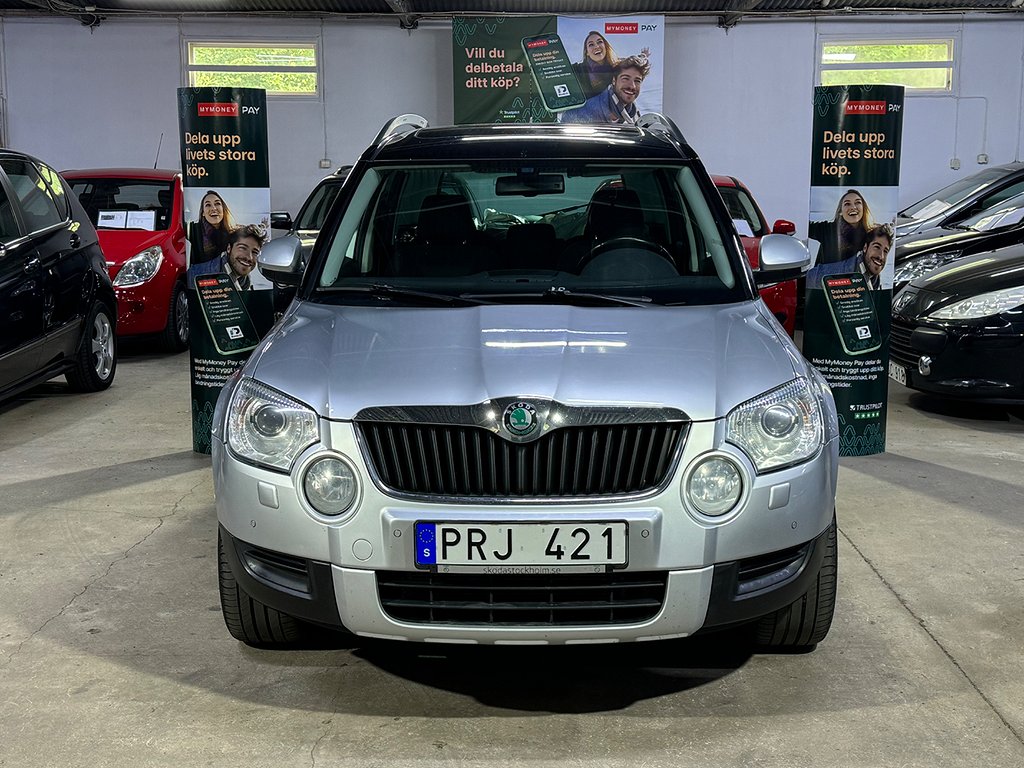 Skoda Yeti 2.0TDI 4x4 Automat Panoramatak PDC Drag  Euro 5