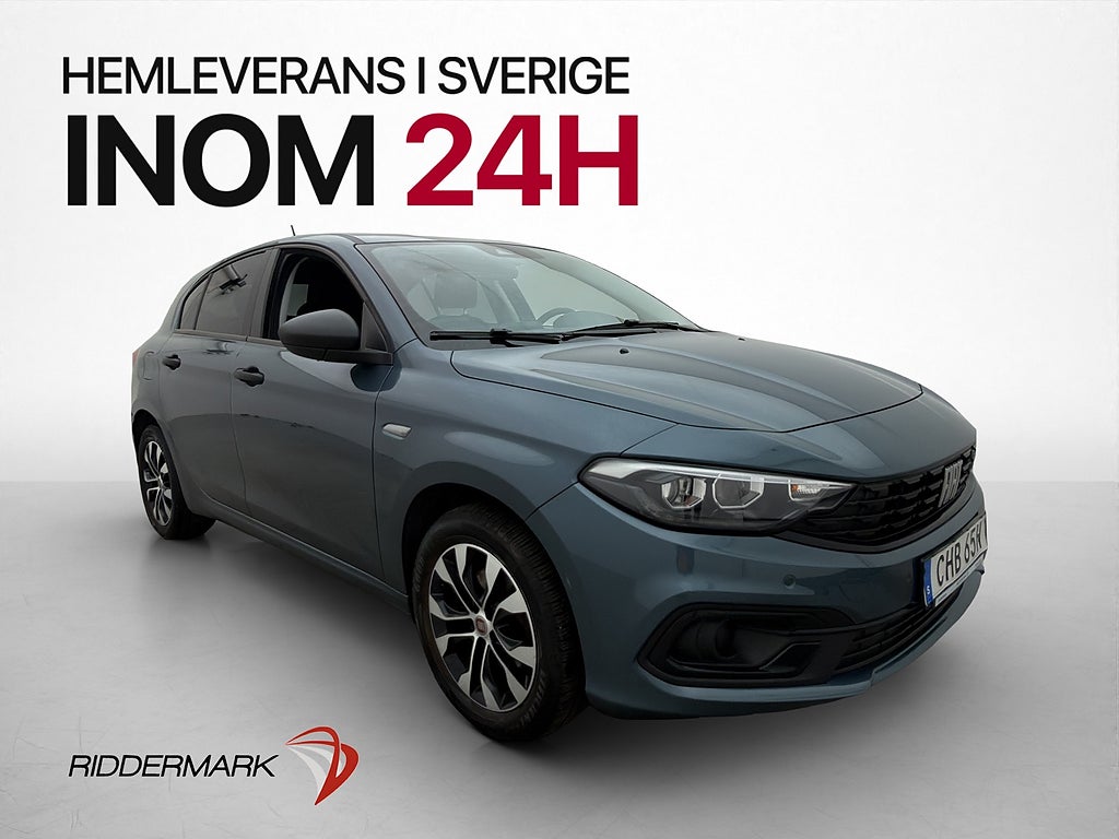 Fiat Tipo 1.0 T3 100hk FIREFLY Kamera Bluetooth Farthållare