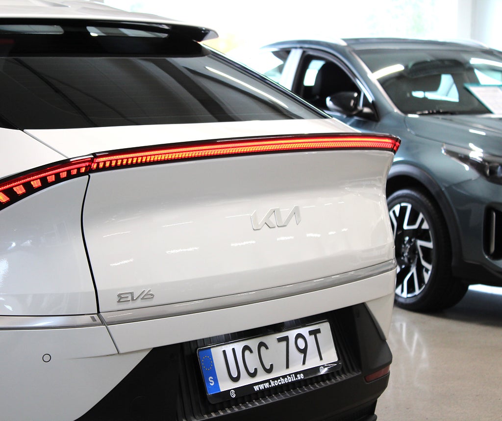 Kia EV6 77.4 kWh 228HK, Dragkrok, S&V-hjul, B-kamera, Moms