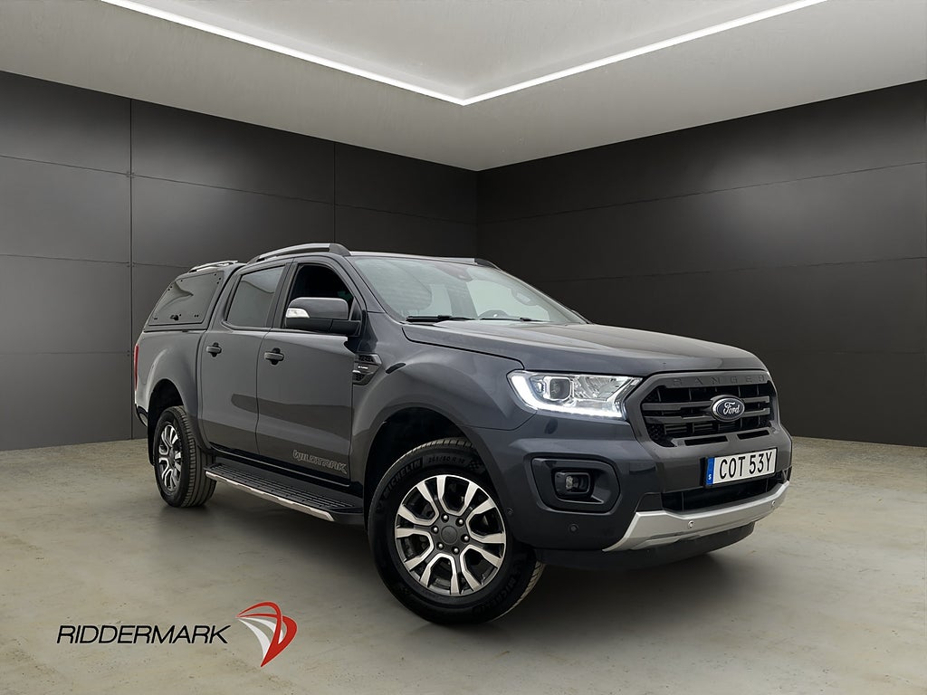 Ford ranger Wildtrak 213hk 4x4 Värm Drag Diff CARPLAY Moms