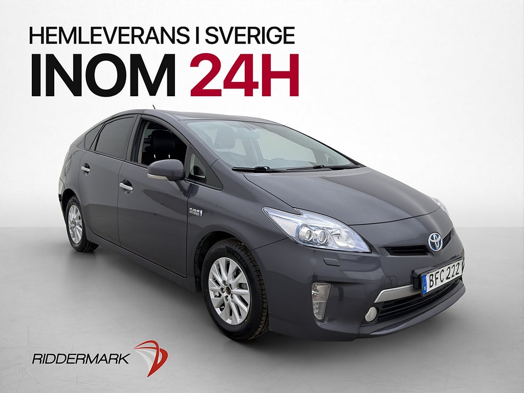 Toyota Prius Plug-in 136hk Business JBL HUD Kamera GPS Skinn