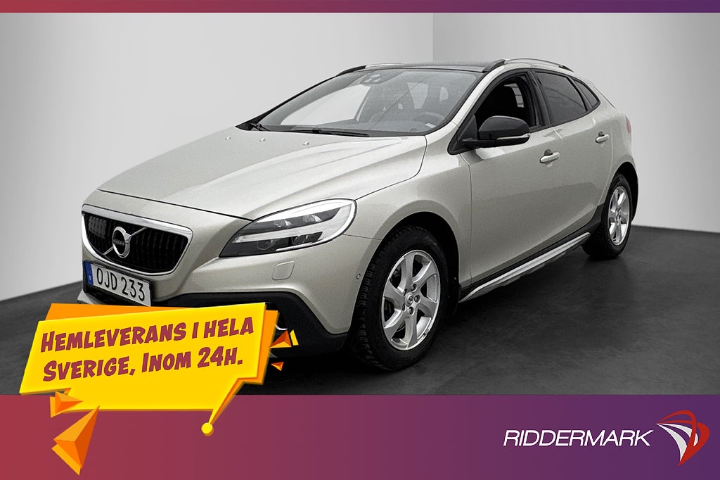 Volvo V40 Cross Country D2 Momentum VOC Värm Pano BLIS Navi