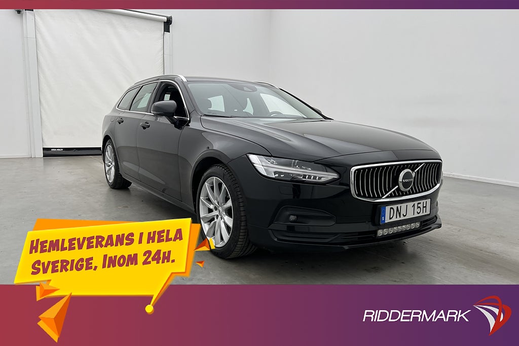 Volvo V90 B4 197hk AWD Värmare Kamera Drag MOMS
