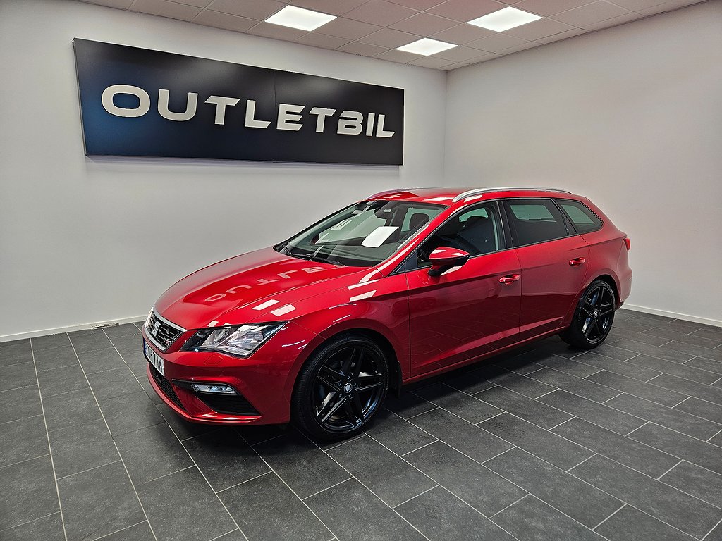 Seat Leon ST 1.5 TSI 130hk EVO FR-paket Dragkrok 1ägare 