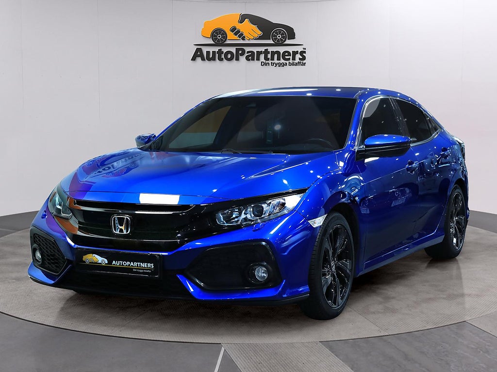 Honda Civic 5D 1.0 CVT Ny.Kamrem Kamera GPS CarPlay 1,95%