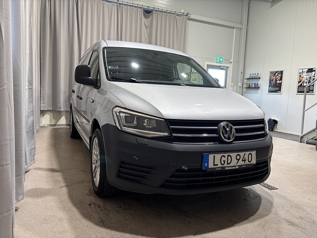 Volkswagen Caddy Maxi Van 2.0 TDI BlueMotion Drag Värmare Verkstadsinredning