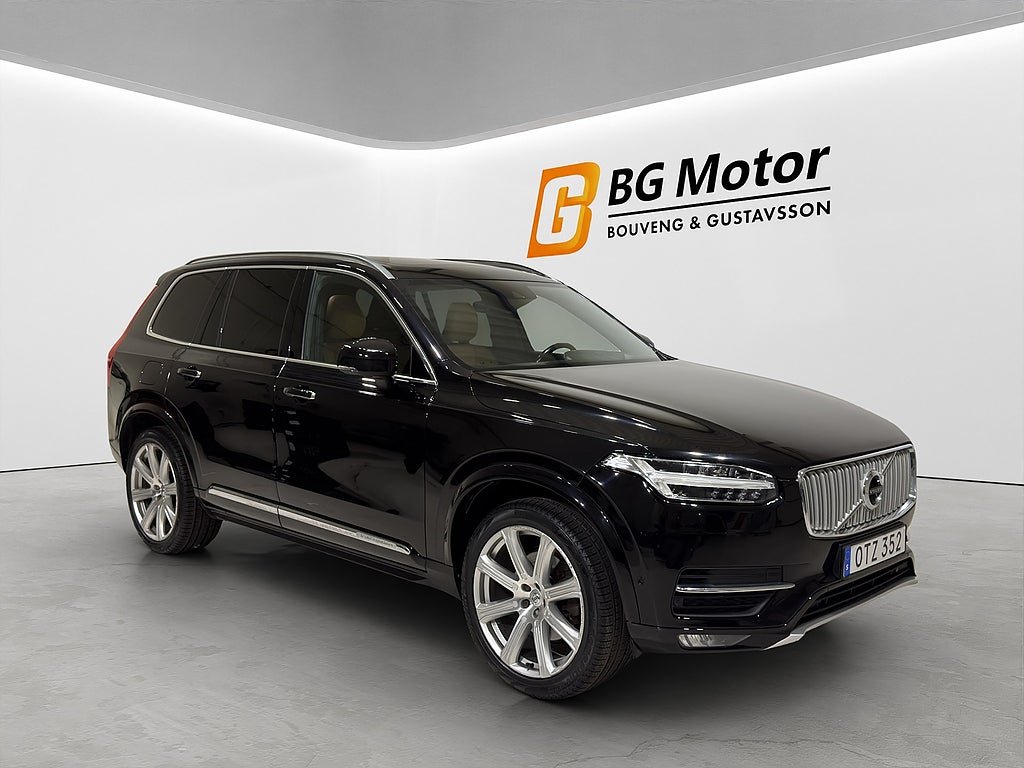 Volvo XC90 D5 AWD 225HK Aut First Edition 7-sits Pano/B&O/360/HuD