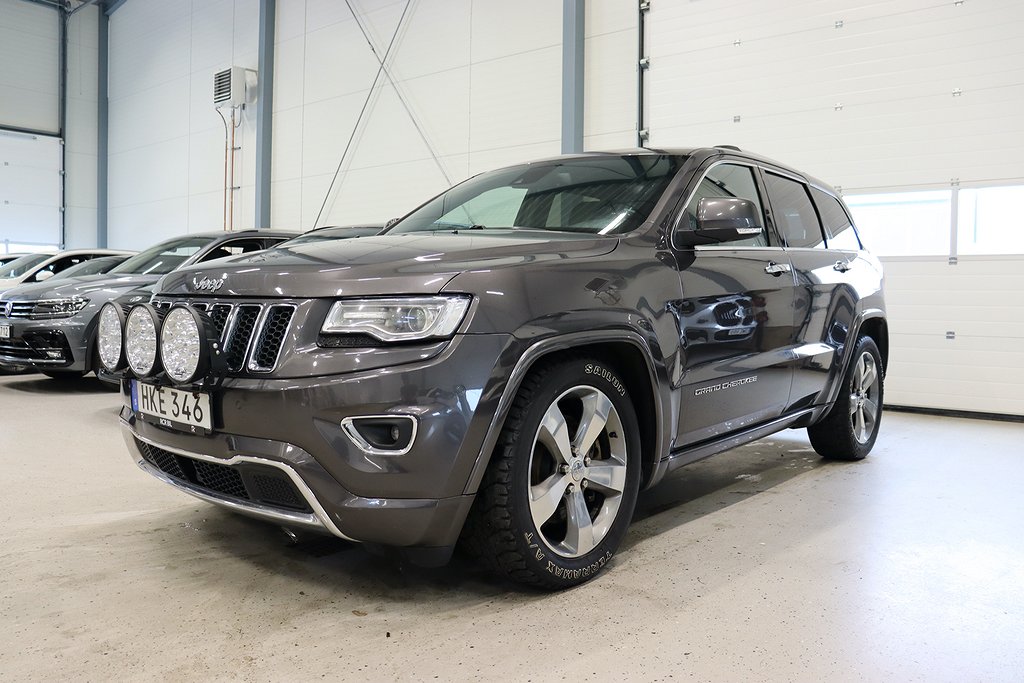 Jeep Grand Cherokee 3.0 V6 CRD 4WD Drag PANO Overland 250hk