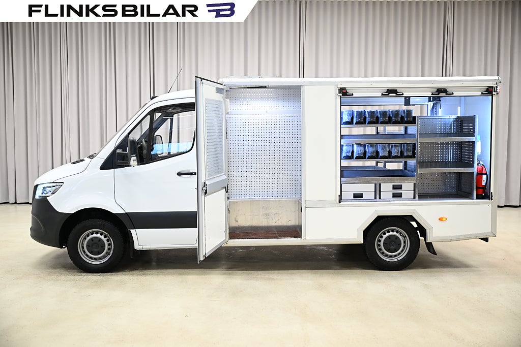 Mercedes-Benz Sprinter 316 Servicebil|Aluca-V-Inredd|Webasto|Solceller|SeUtr!