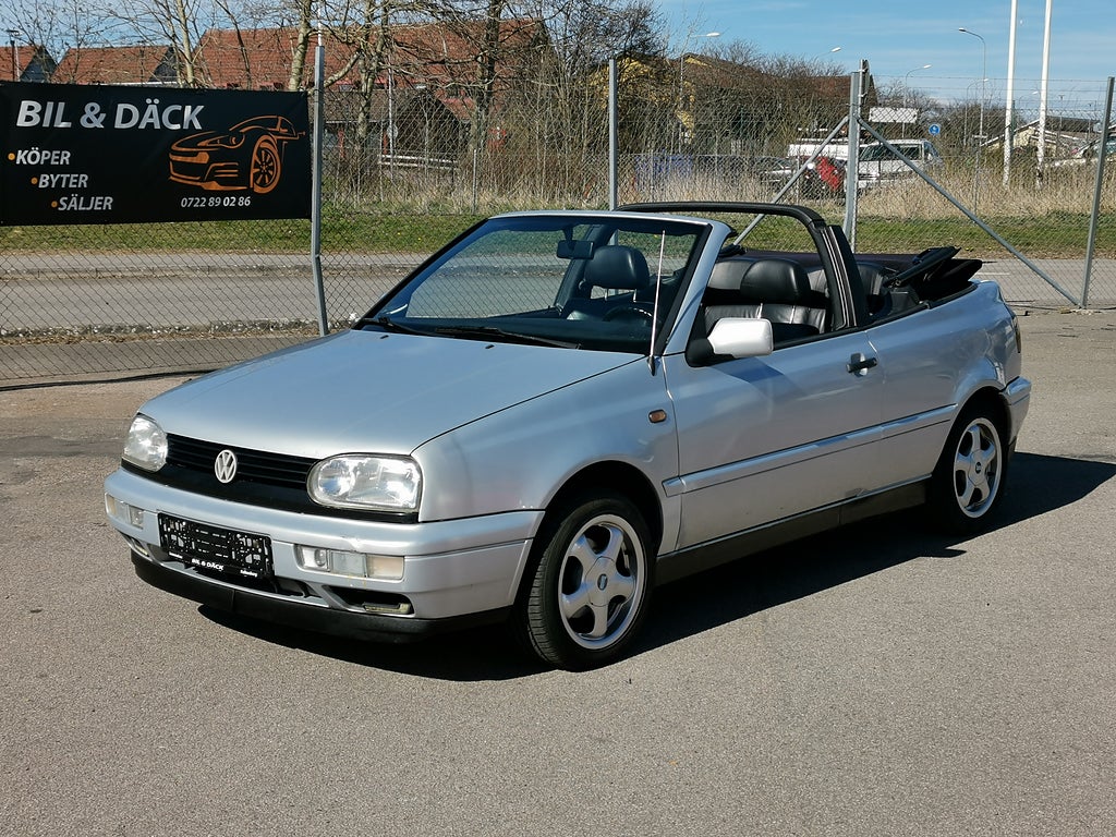 Volkswagen Golf 1.8,CAB,11257Mil,Drag,Skinn,KARMANN
