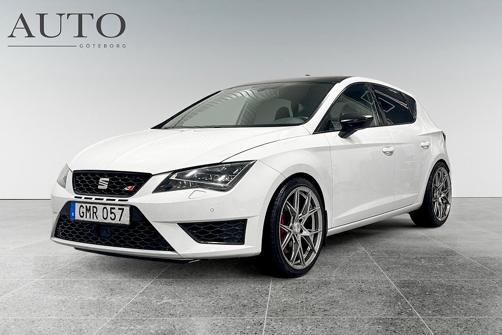 Seat Leon León Cupra 280hk T-lucka Seatsound Skalstolar BT