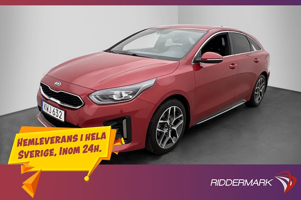 Kia ProCee'd GT 1.4 140hk Dragkrok Kamera CarPlay 0,58/mil
