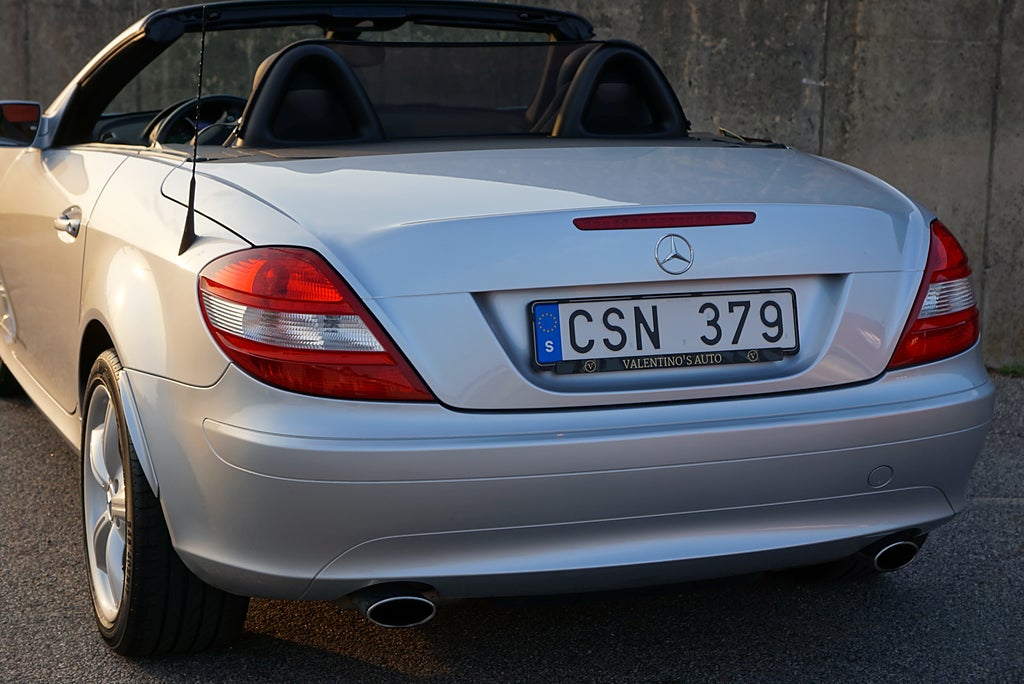 Mercedes-Benz SLK 200 Kompressor 163hk Cabriolet|Låga Mil|2-Ägare|