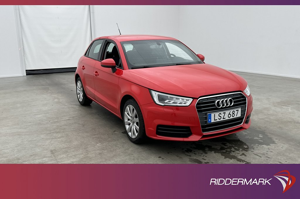 Audi A1 Sportback 1.4 TFSI 125hk Sport Edition Sensorer