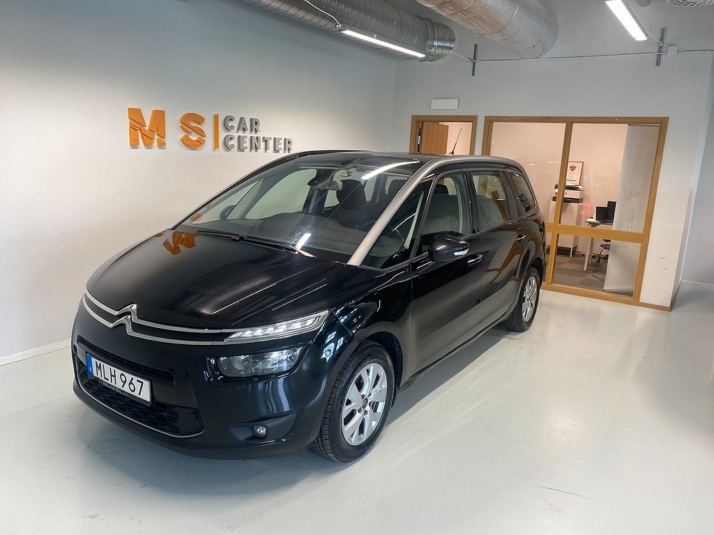 Citroën C4 Picasso  Grand 1.6 HDi EGS 7-sits Nybes Drag 