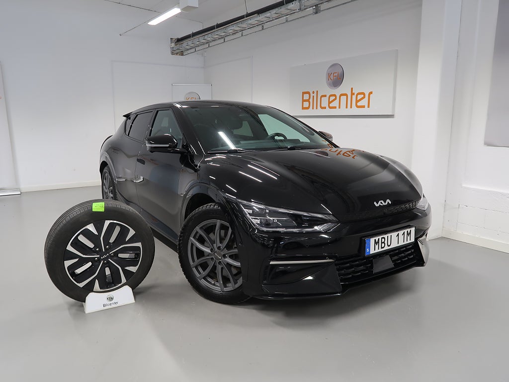 Kia EV6 *3,99% RÄNTA* 77.4 kWh AWD GT-Line V-Däck ingår HUD-Mer