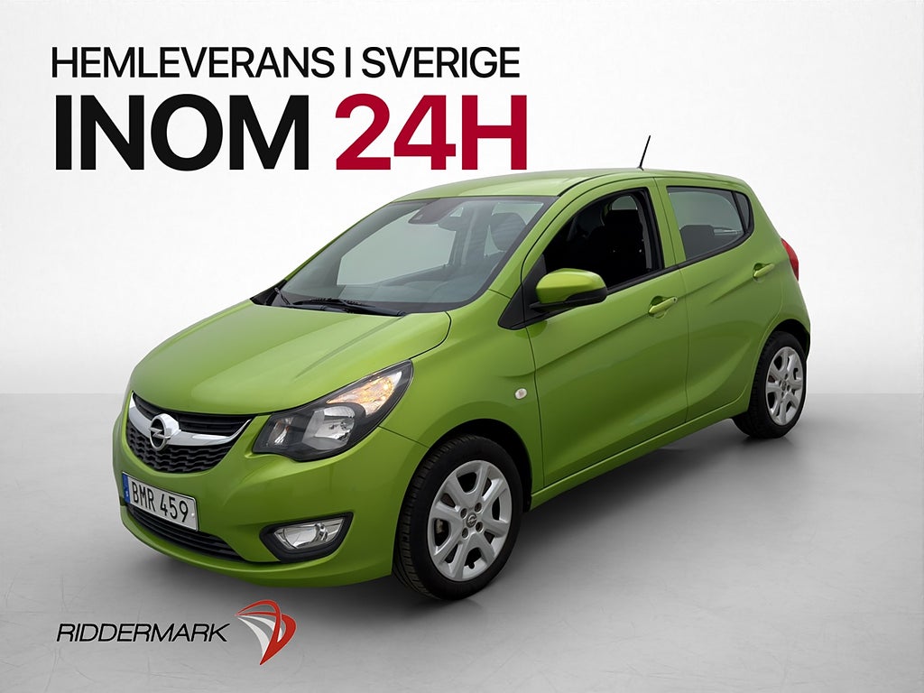 Opel Karl 1.0 ecoFLEX Endast 0,45l/mil Rattvärme Farthållare