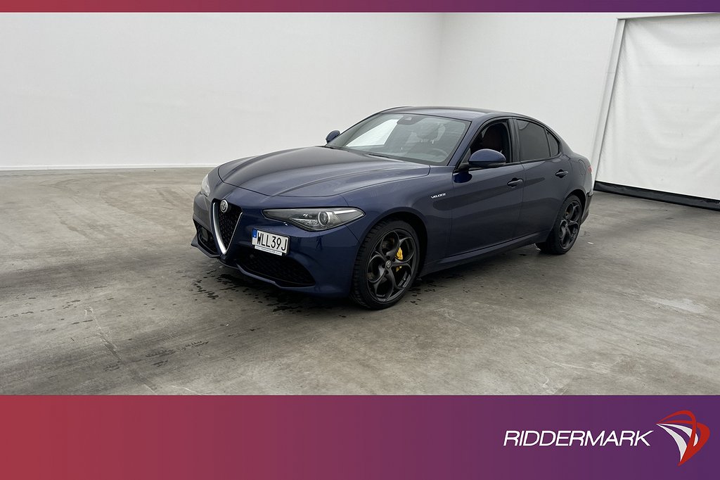 Alfa Romeo Giulia Turbo 16V Q4 280hk Veloce H/K Kamera Skinn