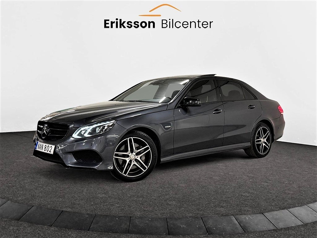 Mercedes-Benz E 350 BlueTEC 258hk 4MATIC AMG Plus Pano/Navi/B-kam/D-vär