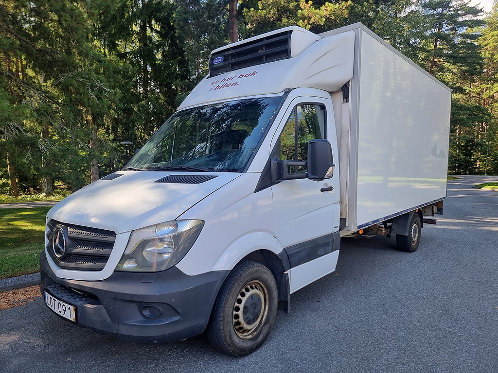 Mercedes-Benz Sprinter 319 BlueTEC Chassi Enkelhytt 190hk , KylaggregatNy besiktigad