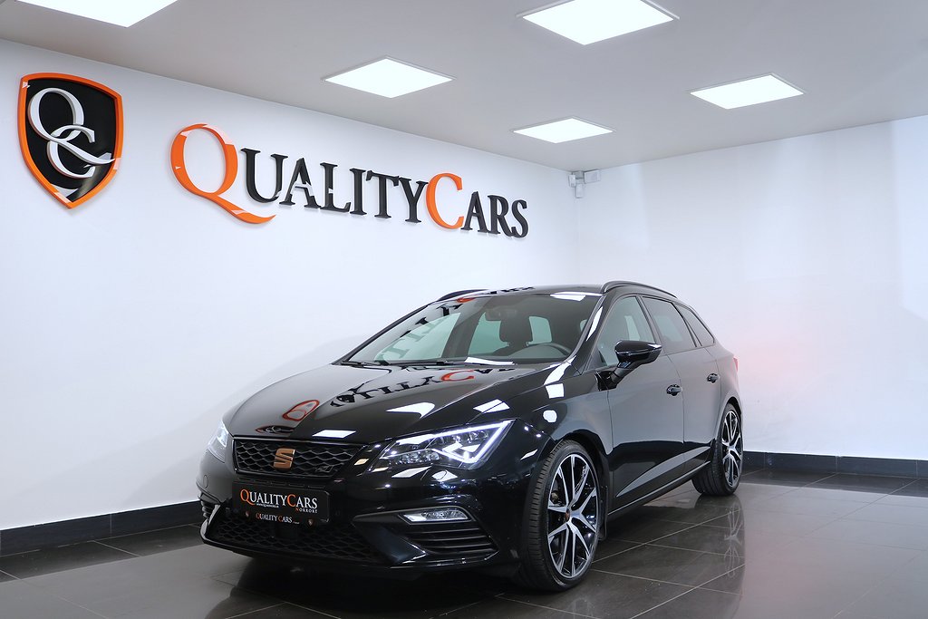 Seat Leon ST Cupra 2.0 TSI 4Drive /300HK / Carplay / Nyskick