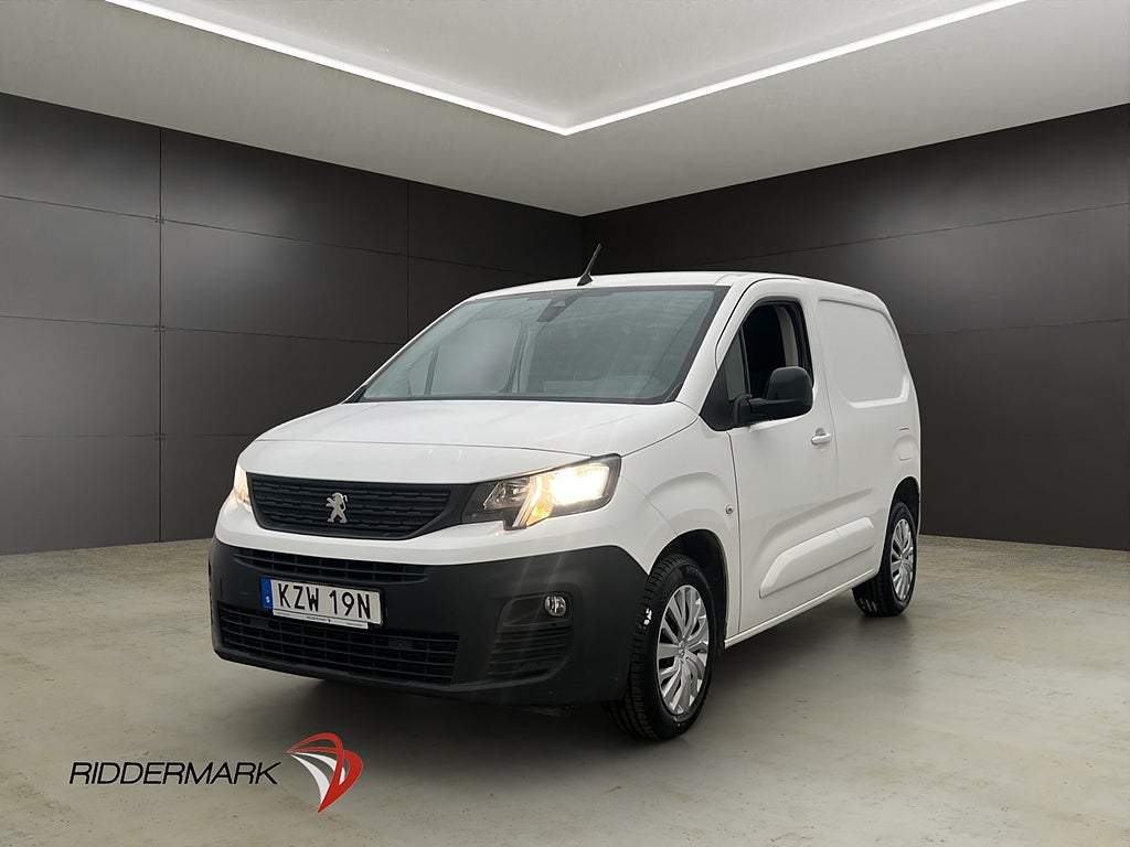 Peugeot Partner 1.5HDi 130hk Värm Dragkrok B-Kamera CARPLAY