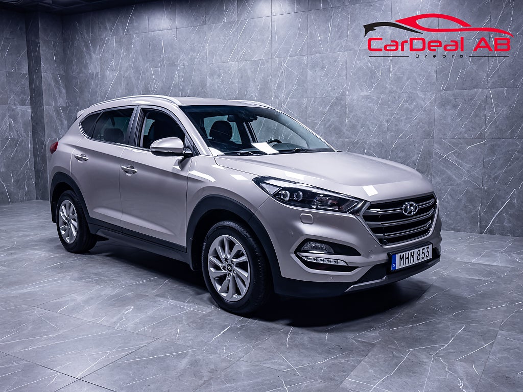 Hyundai Tucson 2.0 CRDi 4WD ComfortPlus M-Värmare B-Kamera Navi Drag