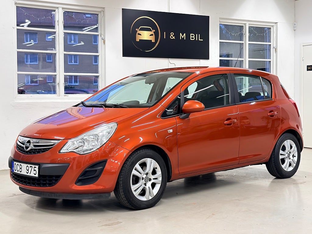 Opel Corsa 5-dörrar 1.2 ecoFLEX Enjoy/Rattvärme/Nyservad/